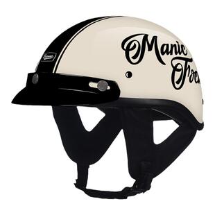 A类小壳体复古头盔夏季防晒男女电摩摩托轻便巡航半盔摩托车头盔