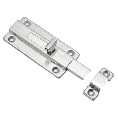 不锈钢加厚自动弹簧插销手动锁扣门锁门闩卫生间门栓木门防盗门销