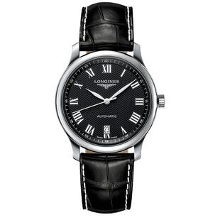 Longines浪琴 官方正品名匠系列男士机械表瑞士手表带真皮男表