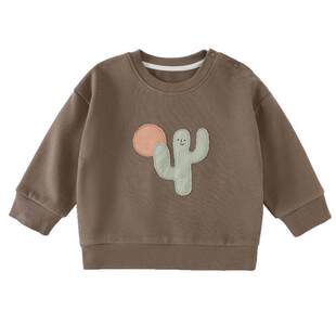 宝宝卫衣女童春秋幼儿衣服儿童休闲春装潮酷帅气时髦炸街男童上衣