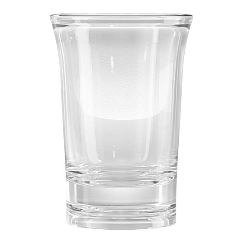 亚克力子弹杯塑料白酒杯家用小号一口杯防摔酒吧KTV烈酒杯子商用