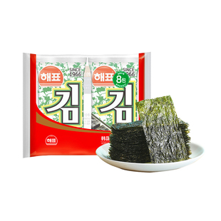 【自营】韩国海牌海苔16g寿司食材紫菜包饭即食拌饭宝宝海苔零食