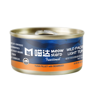 喵达机能猫罐头泰国进口猫罐头金枪鱼补水汤罐猫咪零食猫罐头24罐