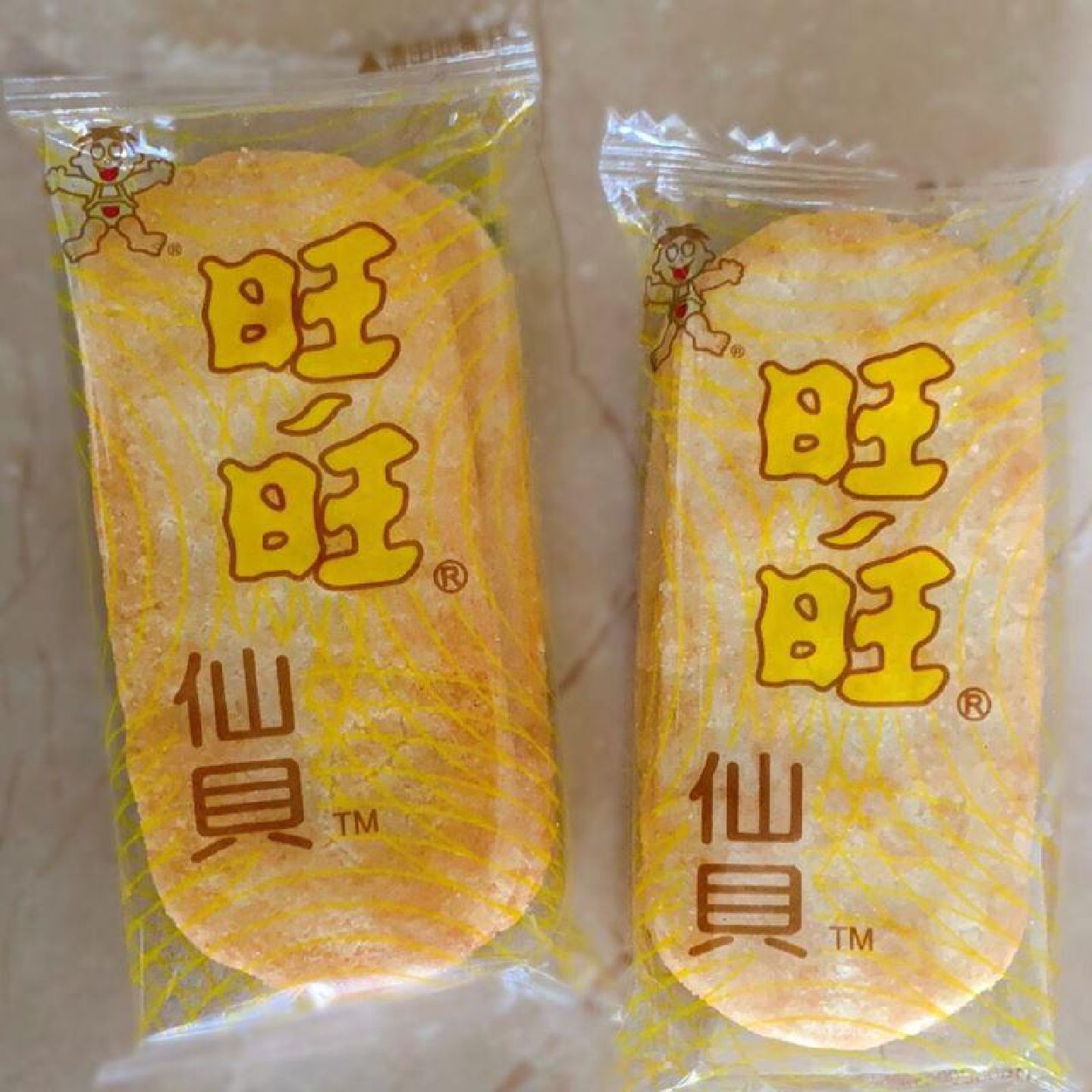 促销新货旺旺仙贝雪饼饼干小吃零食童年怀旧雪米饼膨化饼干休闲