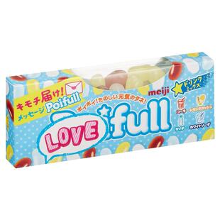 日本雷根软糖明治meiji Poifull软糖汽水口味腰豆综合水果口味53g