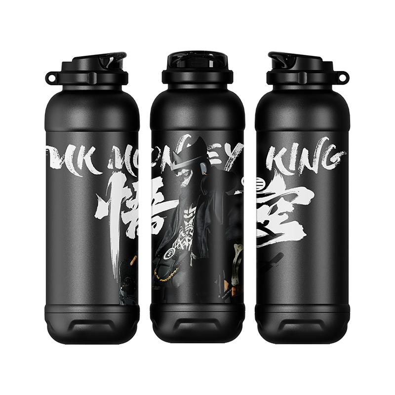 MK MONKEY KING | 麦田的芽联名大容量316不锈钢户外运动保温杯