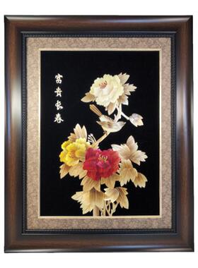 麦秆画手工艺长安民间特色艺术品