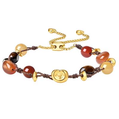 Onchic丛林盛果美拉德手链轻奢小众精致手串女生玛瑙水晶生日礼物