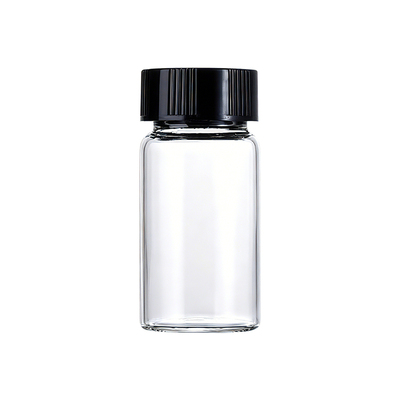 透明棕色玻璃螺口样品瓶3/5/10/15/20/30/40/50/60ml大口玻璃瓶50ml/100ml带内盖血清瓶PE垫样品分装瓶西林瓶