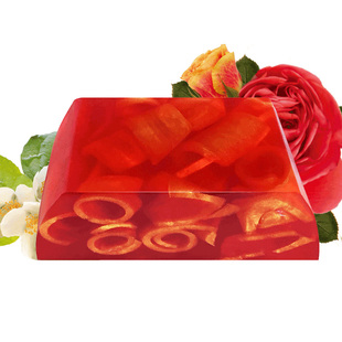 卡莎灡黄金粉毒皂进口手工皂精油洗面皂洁面皂水润保湿玫瑰皂正品