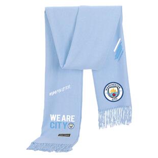 曼城队23-24德布劳内哈兰德足球迷围巾男女加油助威保暖围脖披肩