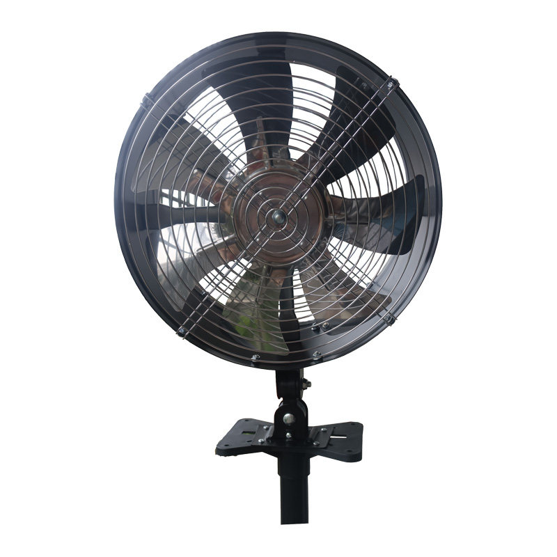户外三轮车金属排烟扇48V60V换气扇摆摊烧烤抽油烟机落地大功率扇