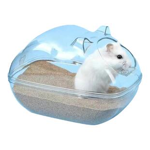 金丝熊小仓鼠专用厕所便尿砂沙盆盒的浴室拉屎洗澡除臭两用品大全