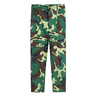 迷彩裤子男宽松耐磨透气工装长裤夏季军训裤户外干活民工劳保长裤