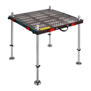 海锐钓台轻骑兵超轻2025新款铝合金水库折叠多功能深水镂空钓鱼台