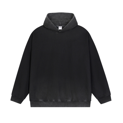 美式慵懒chic卫衣重磅水洗