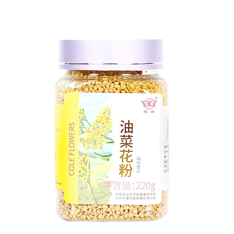 华兴油菜粉220g非破壁食用花粉油菜花粉蜂花粉