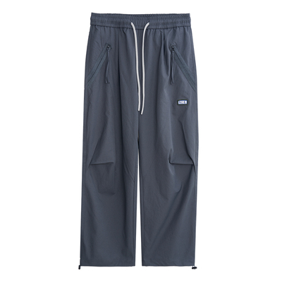 国潮宽松直筒休闲裤男女同款