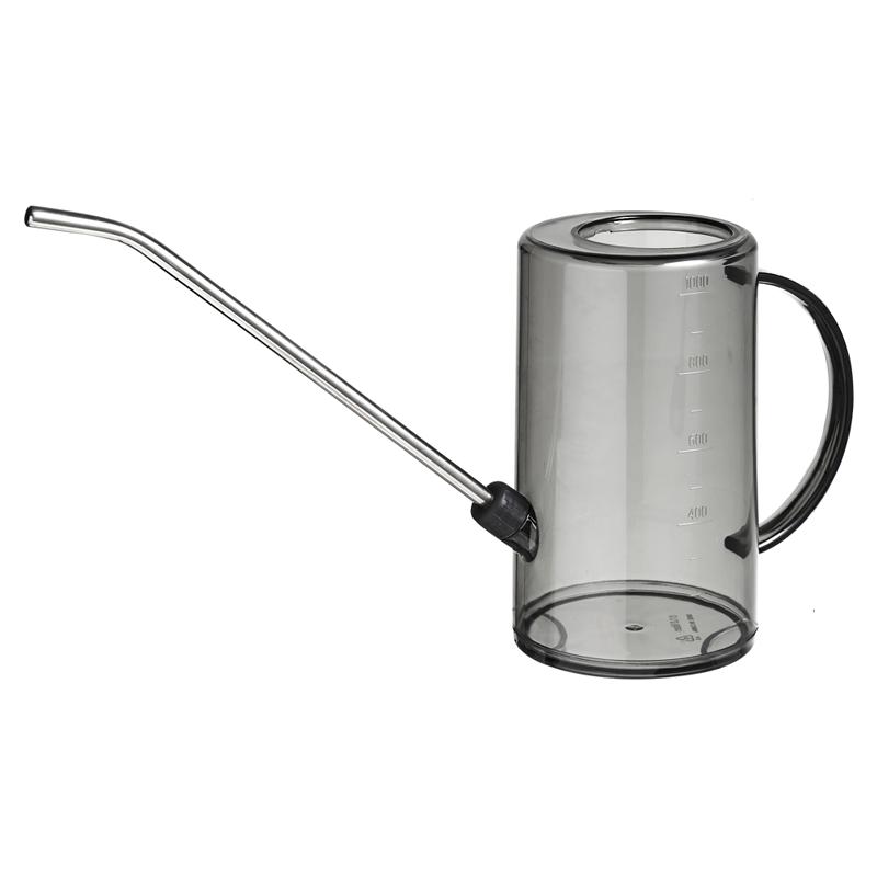 亲居不锈钢长嘴透明浇水壶工具