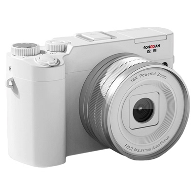 松典6400W前后双摄高清数码相机