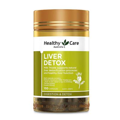 HealthyCare护肝片奶蓟草熬夜用