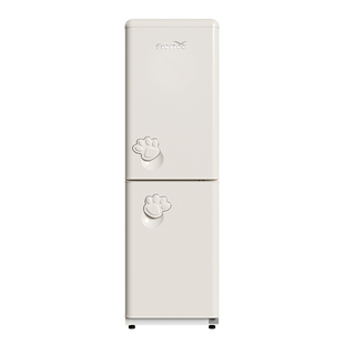 新飞185L复古个性熊掌家用节能宿舍租房小型双开门两门电冰箱