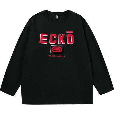 ecko红犀牛oversize美式长袖t恤