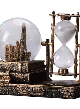 水晶球沙漏创意茶几酒柜客厅房间