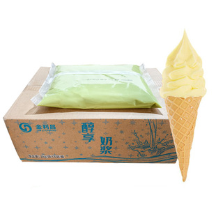 蓬莱阁茉莉清茶味冰淇淋奶浆商用整箱12kg圣代冰淇淋浆料多种口味