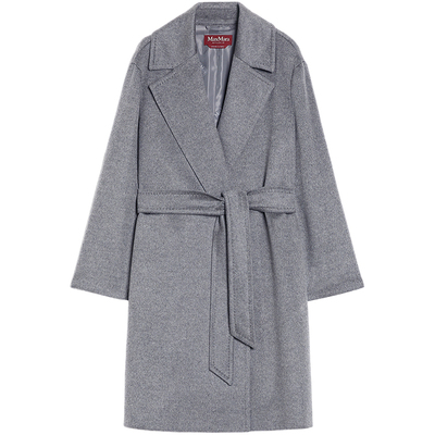 【限时加享】MaxMara 女装山羊绒长袍式大衣6016084106