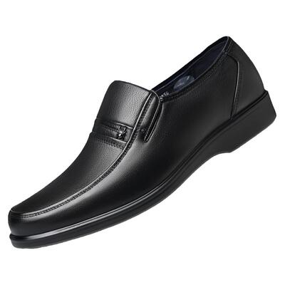 蜘蛛王正品头层牛皮休闲皮鞋