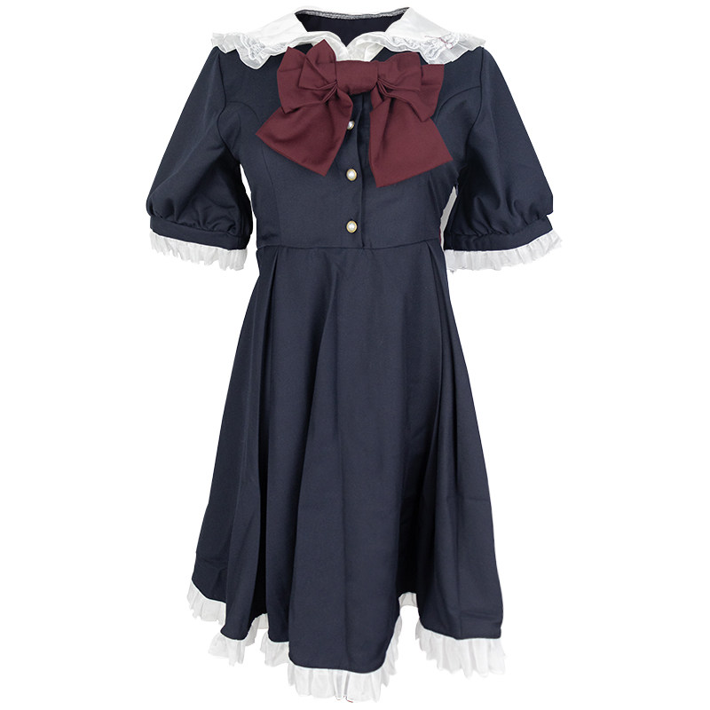 【抱猫少女】轻lo连衣裙jk制服裙学院风长裙lolita短裙格林之森
