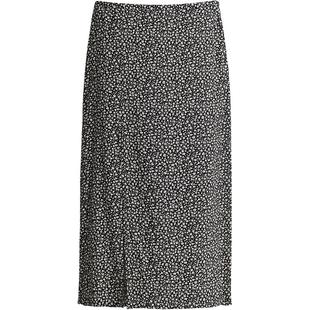 HM女装半身裙冬季气质柔软时尚修身绉织A字中腰中长半身裙1167338