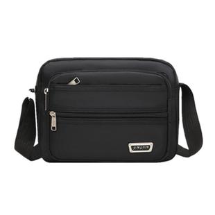 男女休闲单肩包女士斜挎小包防水牛津布包男包斜跨包生意包收钱包