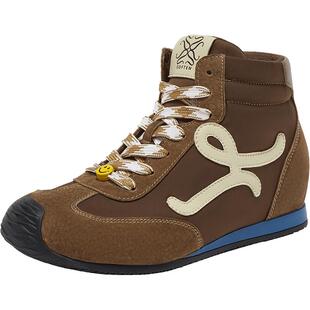 百思图2025冬商场新款高帮德训鞋户外马丁靴运动风女短靴A1858DD5