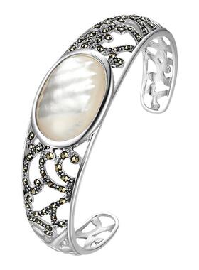 瑞红民族风女纯银手镯