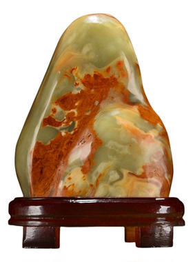 阿富汗玉摆件天然客厅石头