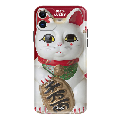 招财猫手机壳硅胶软壳可爱