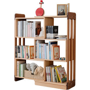 玩梦超人 伴读伸缩书架儿童玩具收纳架置物架多层收纳储物柜卧室