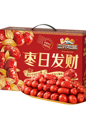 枣日发财红枣礼盒1000g