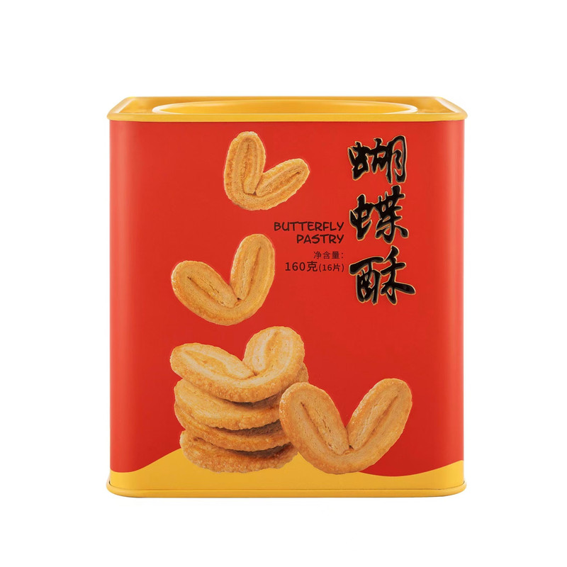 顺德大良特产李禧记凤梨酥蝴蝶酥正宗广东小吃零食原味腰果合桃酥
