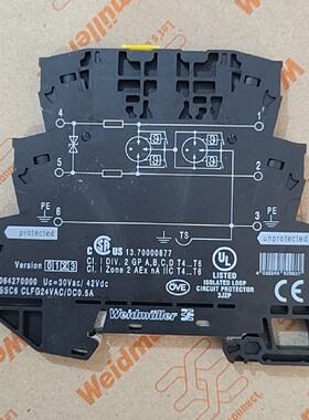 议价全新原装魏德米勒浪涌保护器VSSC6 CLFG24VAC/DC 0.5A 106427