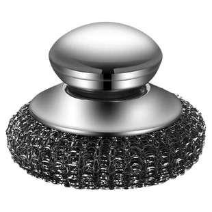 不锈钢锅刷加密刷头长柄厨房用钢丝刷去污清洁洗碗刷锅工具洗锅刷