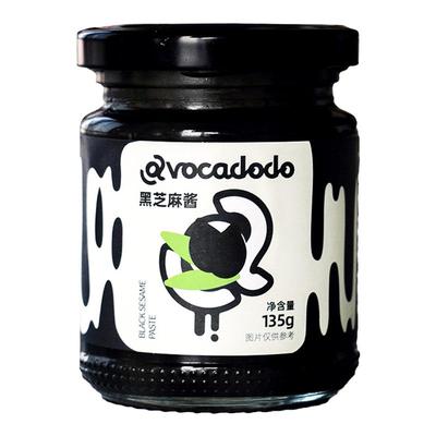 avocadodo黑芝麻酱面包酱无麸质