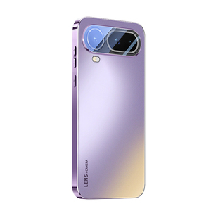 适用华为荣耀magic8proair手机壳新款电镀magic8pro Air保护套自带镜头膜男女魔术防摔简约honor全包情侣软外