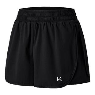 Keep春夏新款跑步运动短裤女士舒适健身裤透气亲肤三分运动短裤女