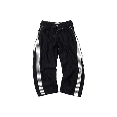 25春夏外翻腰头阔腿裤设计师