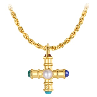 AGATHA/瑷嘉莎个性化定制系列巴洛克珍珠项链设计感法式新年礼物