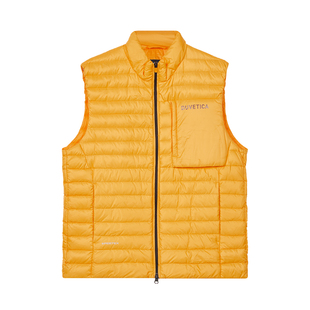 DUVETICA 男士立领柔软易压缩轻量短款羽绒马甲 VUDV11045