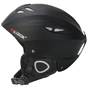 专业滑雪头盔男女成人单板双板雪镜一体式护具安全帽滑雪护具装备